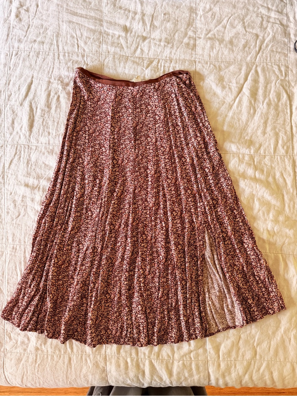 Madewell Floral Midi Skirt